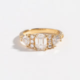 BONADONNA ENGAGEMENT RING | 14K GOLD | LAB DIAMONDS