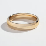 6MM WEDDING BAND | 14K GOLD | SILK FINISH