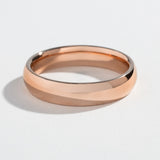 6MM WEDDING BAND | 14K GOLD | SILK FINISH