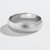 6MM WEDDING BAND | 14K GOLD | MATTE FINISH