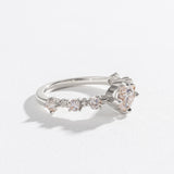 STRING OF STARS ENGAGEMENT RING | 14K GOLD & LAB CREATED DIAMONDS