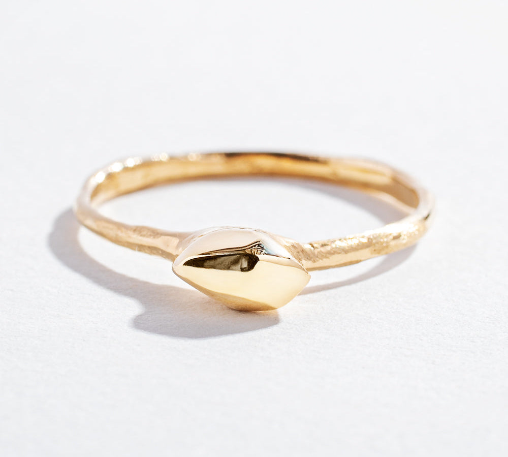 TINY BUT MIGHTY CRYSTAL NUGGET RING