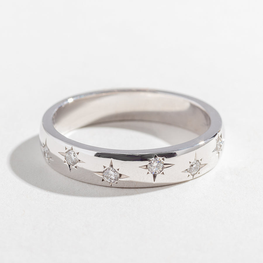 ONE OF A KIND: STARRY NIGHT WEDDING BAND