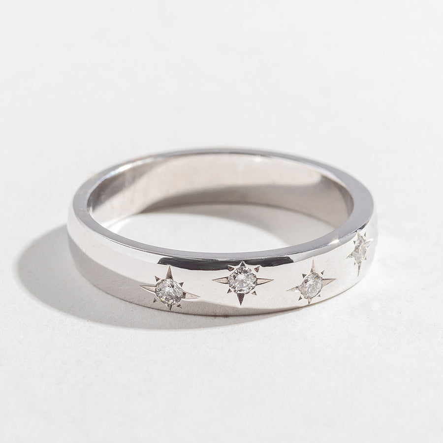 ONE OF A KIND: STARRY NIGHT WEDDING BAND