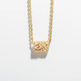 SAMPLE SALE | MATRIX BEAD NECKLACE | SILVER