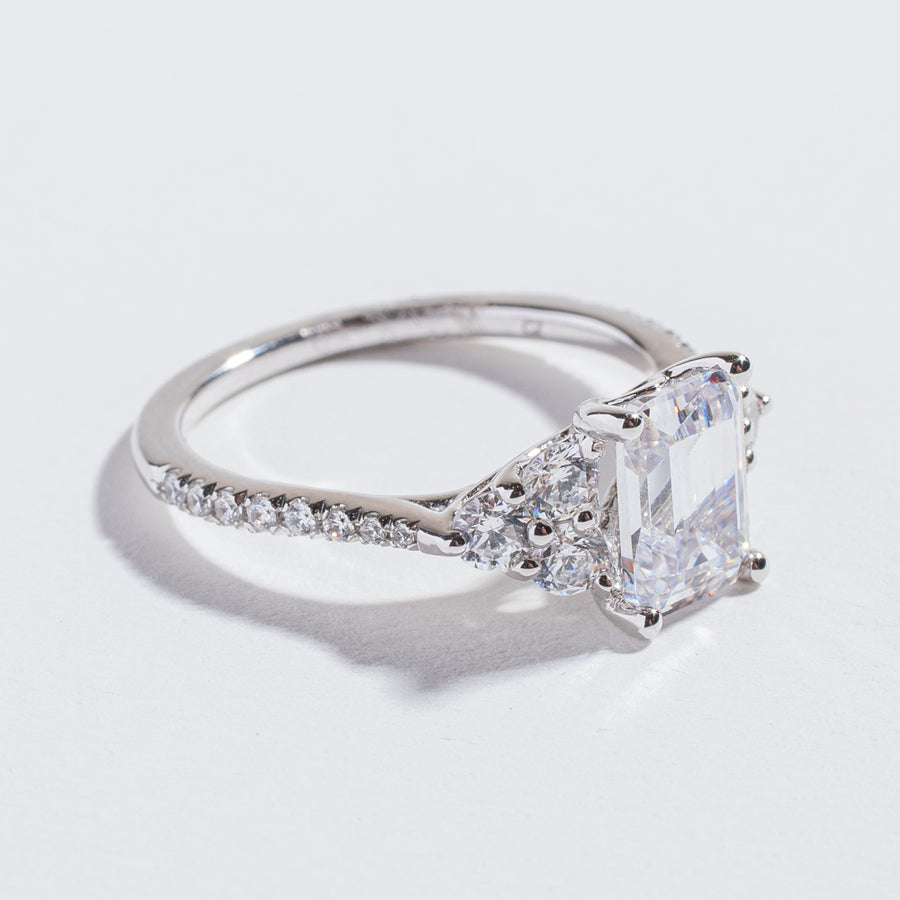 ANORE ENGAGEMENT RING | 14K GOLD | LAB DIAMONDS
