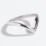 CHEVRON STACKING RING | 14K GOLD