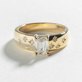 STARRY NIGHT ENGAGEMENT RING