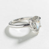 PEAR SOLITAIRE ENGAGEMENT RING