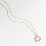 TAURUS ZODIAC INTAGLIO NECKLACE