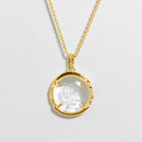 LIBRA ZODIAC INTAGLIO NECKLACE