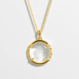 VIRGO ZODIAC INTAGLIO NECKLACE