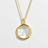 ARIES ZODIAC INTAGLIO NECKLACE
