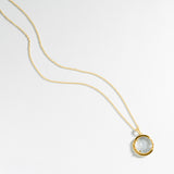 VIRGO ZODIAC INTAGLIO NECKLACE