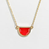 LUNA NECKLACE | CARNELIAN