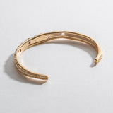 THE DIVINE TESSERA CUFF | MOONSTONE