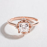ENCHANTED HALO ENGAGEMENT RING