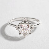 ENCHANTED HALO ENGAGEMENT RING