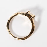 LUMINARY ENGAGEMENT RING | OLD MINE CUT DIAMOND & 14KT YELLOW GOLD