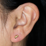 GEOMETRIC STUDS | 14K