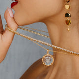 Taurus Zodiac Intaglio Necklace