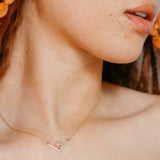 VENUSIAN NECKLACE | 14K GOLD WITH DIAMONDS