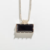 EAST WEST NECKLACE | ONYX