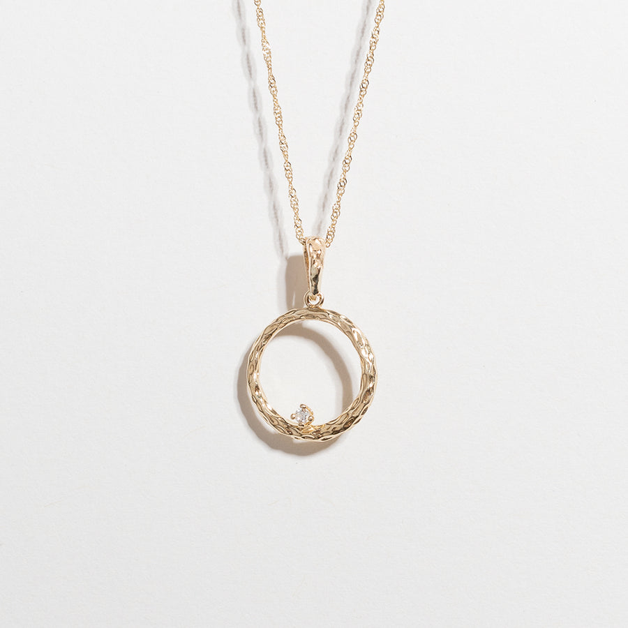 LIMITED EDITION: ETERNAL CIRCLE NECKLACE | 14K GOLD