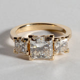 HEIRLOOM REDESIGN | 3-DIAMOND CATHEDRAL RING