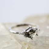 SALT AND PEPPER ENGAGEMENT RING