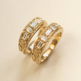 TEXTURED WEDDING BANDS