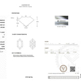 1.71ct | E/VS1 Hexagon Shape Step Cut Lab Diamond (IGI)