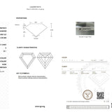 1.51ct | D/VS1 Shield Shape Step Cut Lab Diamond (IGI)