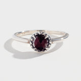 MATRIX HALO RING | GARNET