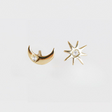 SUN AND MOON EARRINGS
