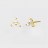 TRIO CLUSTER STUDS | MOTHER OF PEARL