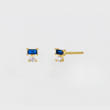 SAPPHIRE DOUBLE STUD STACK