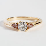 HEIRLOOM REDESIGN | ROSEMARY THREE STONE RING