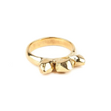 TRIPLE SPIKE RING | 14KT