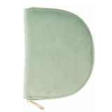 VELVET JEWELRY TRAVEL CASE | MINT GREEN