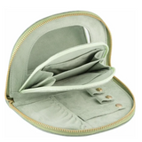 VELVET JEWELRY TRAVEL CASE | MINT GREEN