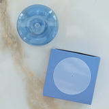 TRANSLUCENT GLASS BUBBLE INCENSE HOLDER