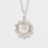 SUN NECKLACE | STERLING SILVER