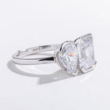 RADIANT & PEAR TOI ET MOI ENGAGEMENT RING | 14K GOLD & DIAMOND