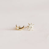 SUN AND MOON EARRINGS
