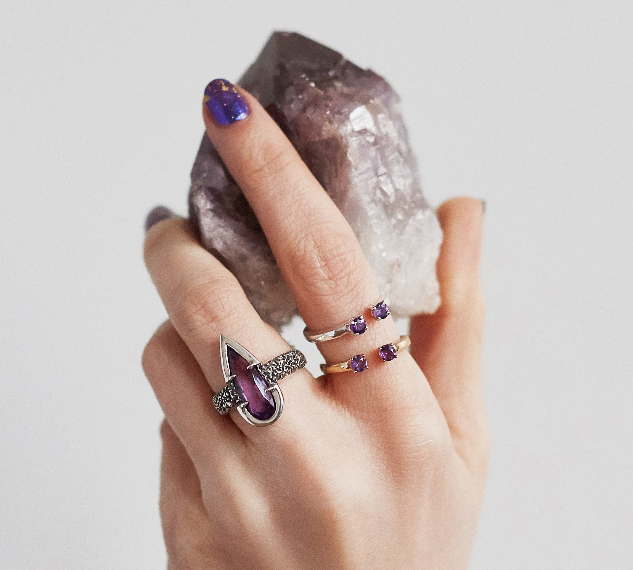 PASSAGE RING | AMETHYST