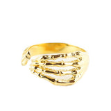 SKELETON HAND RING