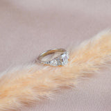 BONADONNA ENGAGEMENT RING | 14K GOLD | LAB DIAMONDS