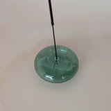 TRANSLUCENT GLASS BUBBLE INCENSE HOLDER