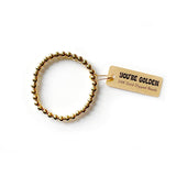 YOU'RE GOLDEN BRACELET  |  24K GOLD PLATED BEADED BRACELET